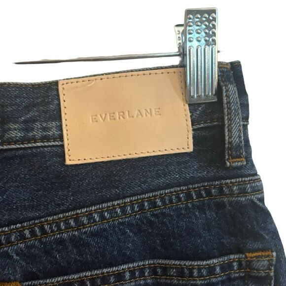 Everlane NWT Women’s 90’s Cheeky High Rise Button Fly Straight Leg Jeans Size 23 - Picture 8 of 11